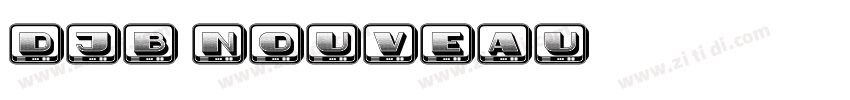 DJB Nouveau字体转换